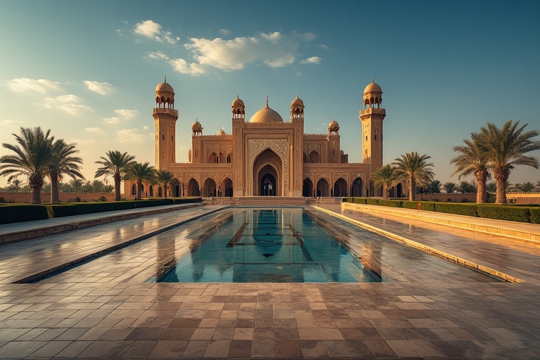 Qasr Al Watan Presidential Palace interior dome architecture